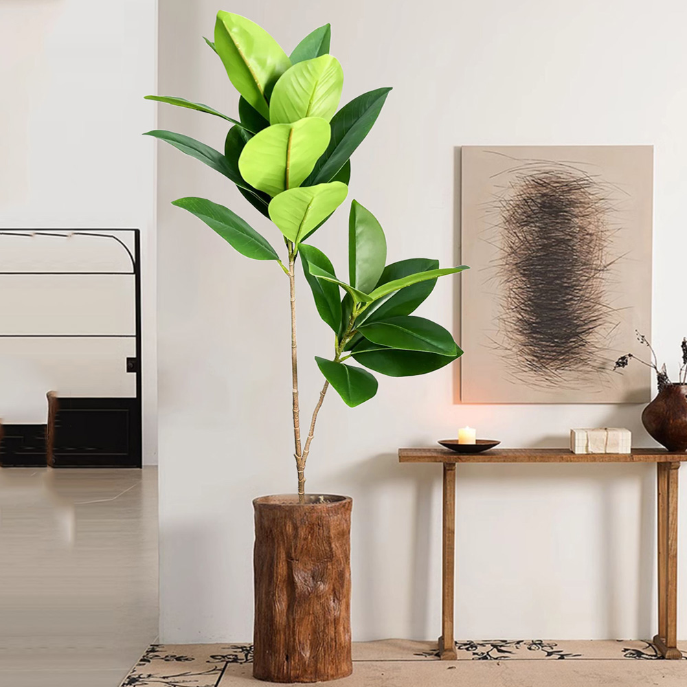 Árbol de Ficus Artificial gran - Ficus Lyrata Tree reseña y precio