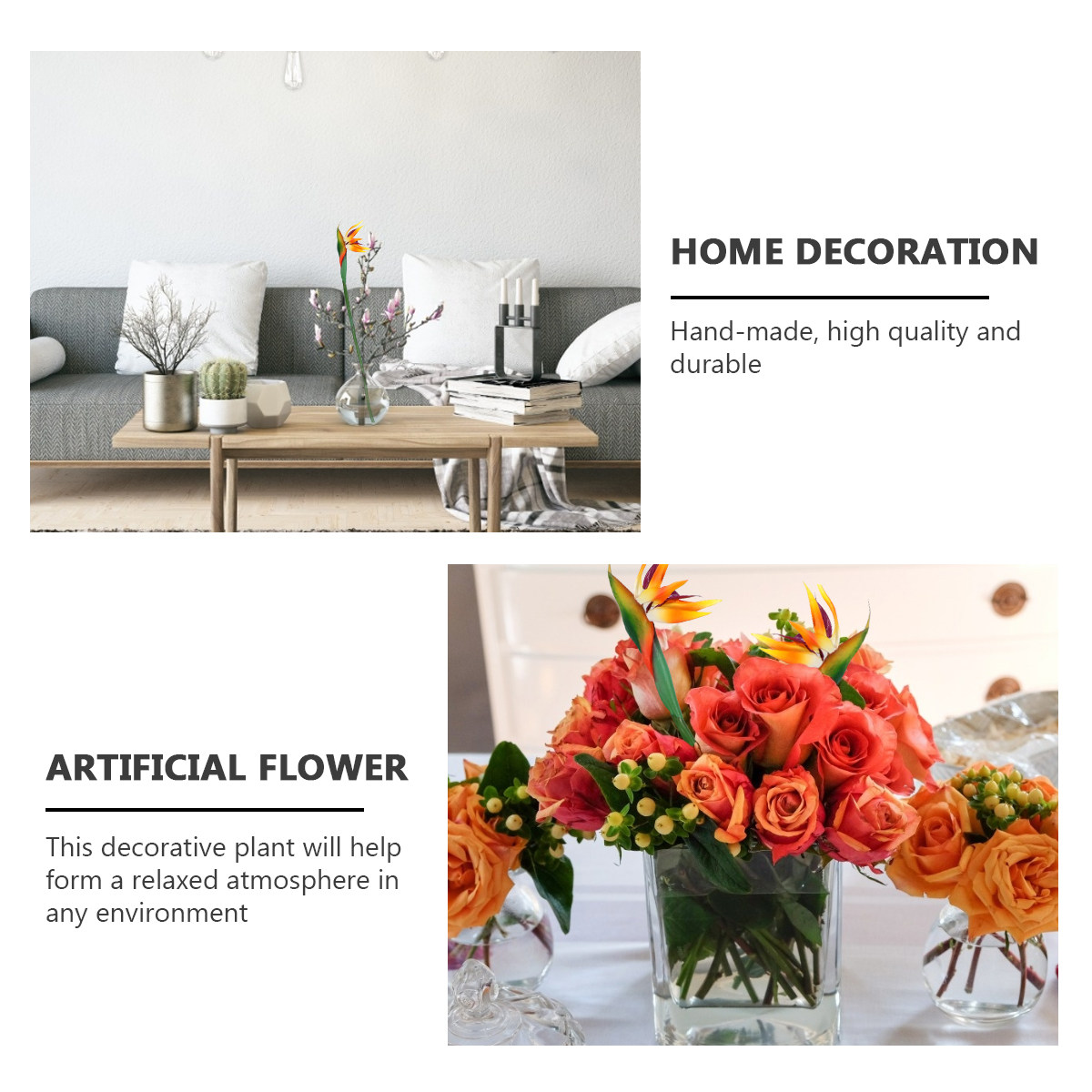 Planta Artificial de Ave del P - Bird Paradise Strelitzia reseña y precio